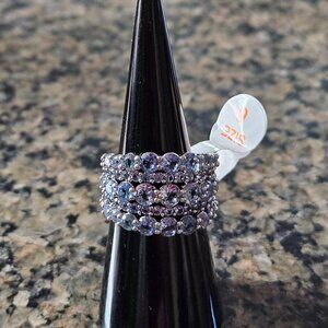 Bomb Party RBP6638 "Lead the Way" Blue Zircon Spinel Sz 6